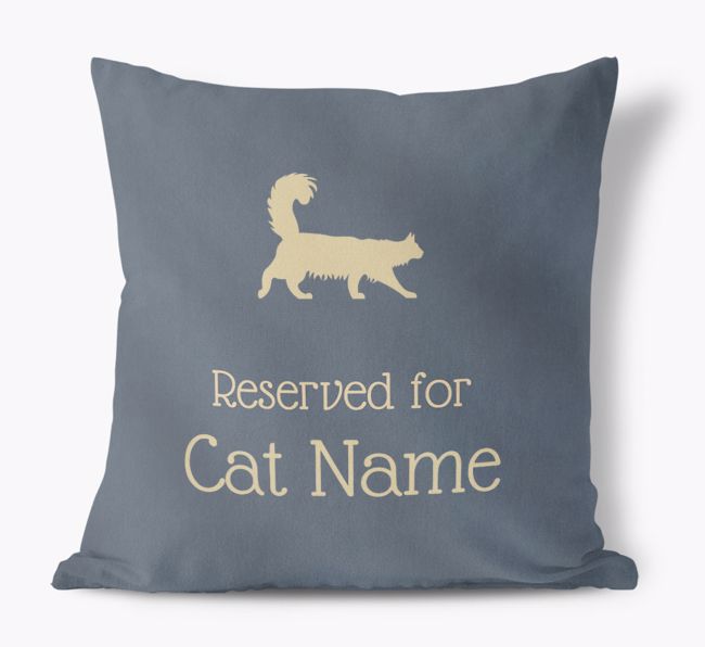 Reserved for {dogsName}: Personalised {breedCommonName} Soft Touch Cushion